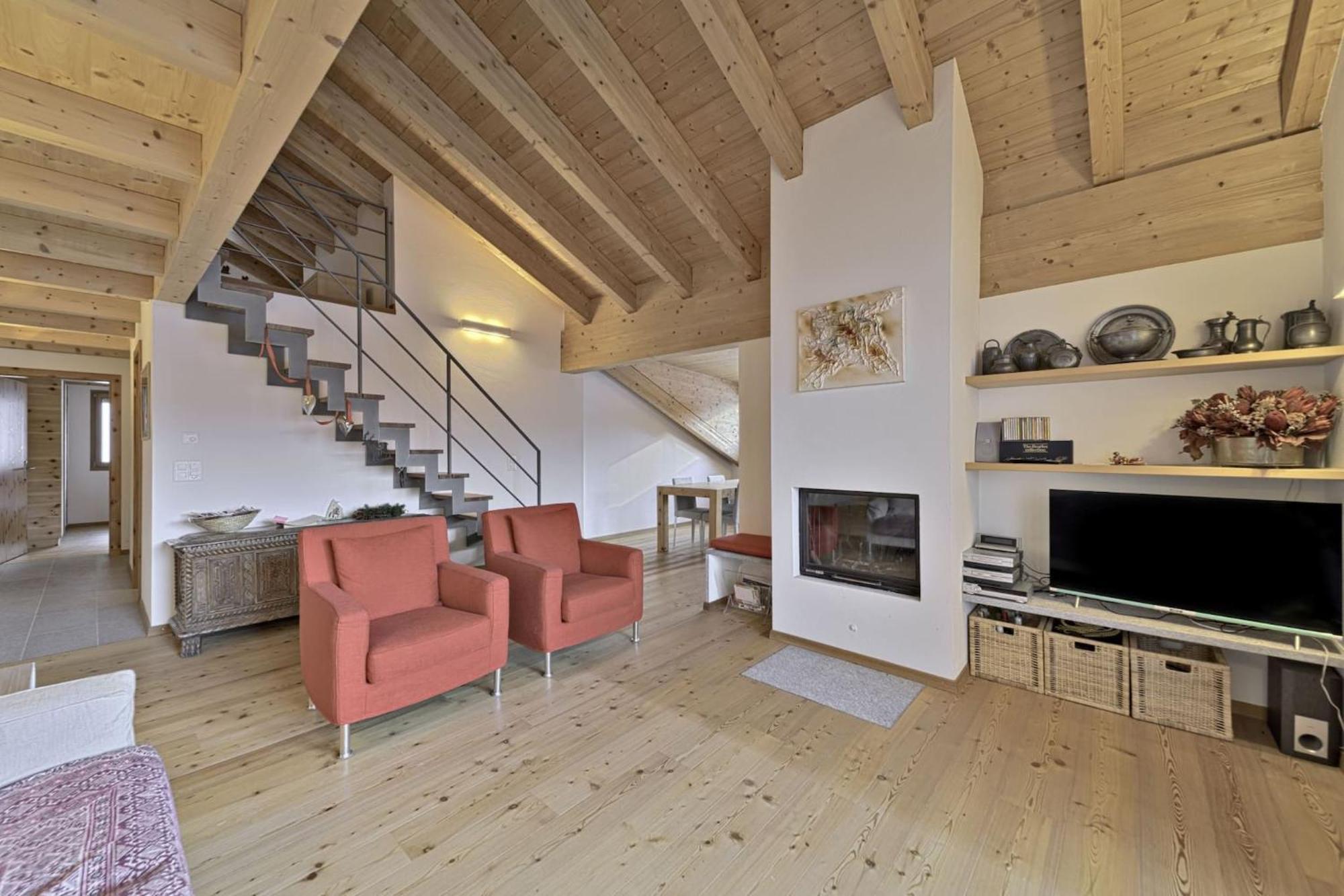 Ferienwohnung Chesa Piz Chalchagn - Pontresina Exterior foto