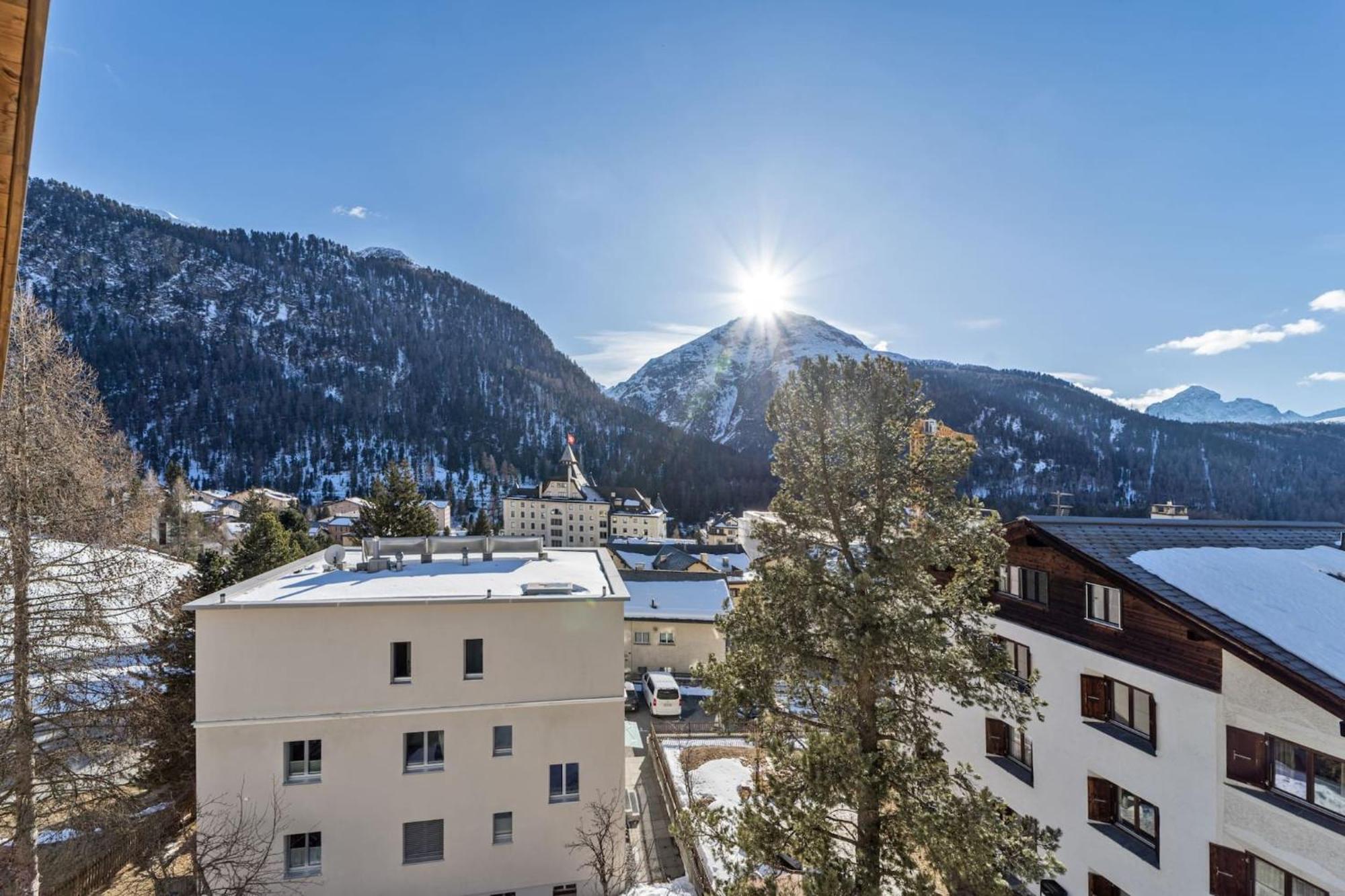 Ferienwohnung Chesa Piz Chalchagn - Pontresina Exterior foto