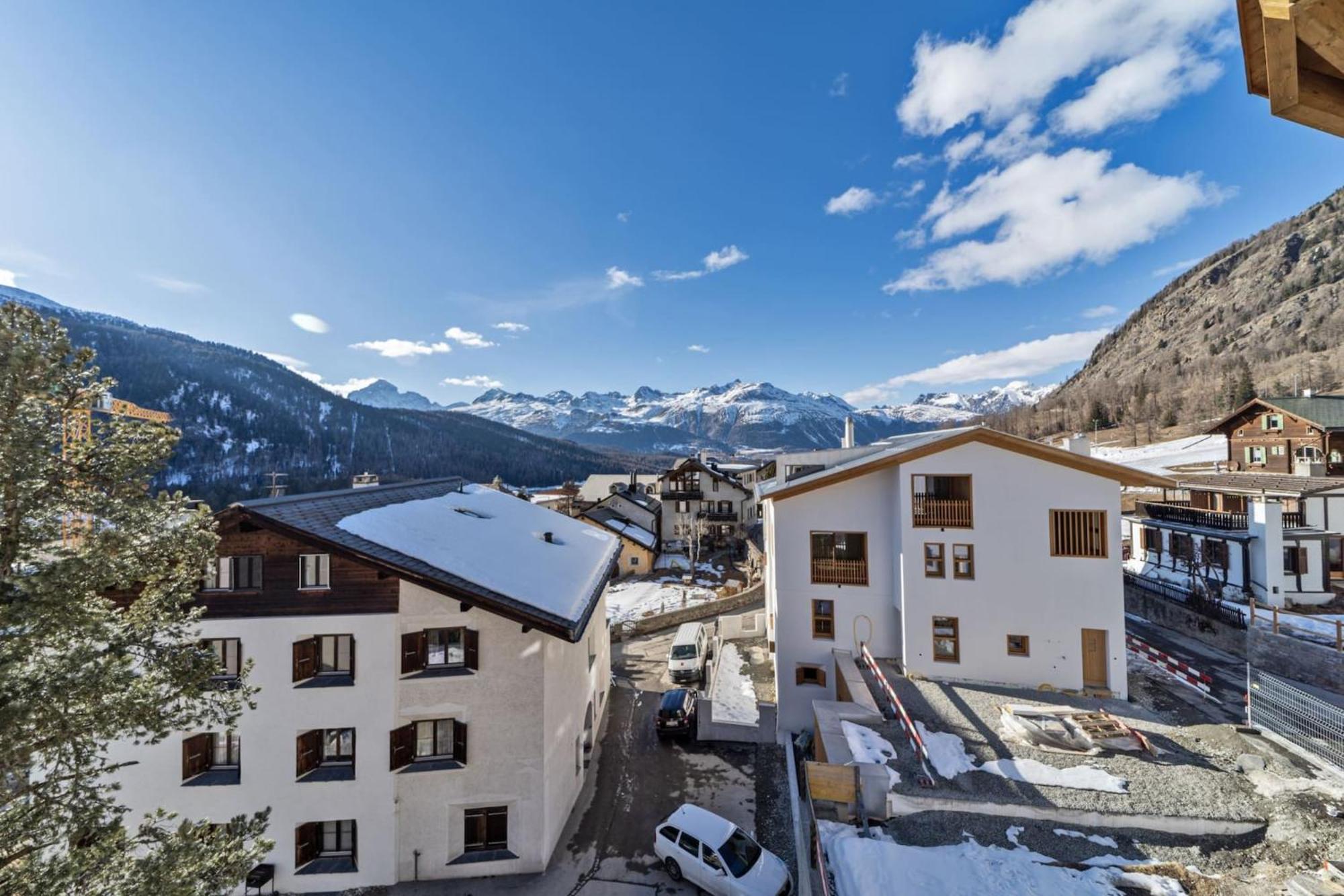 Ferienwohnung Chesa Piz Chalchagn - Pontresina Exterior foto