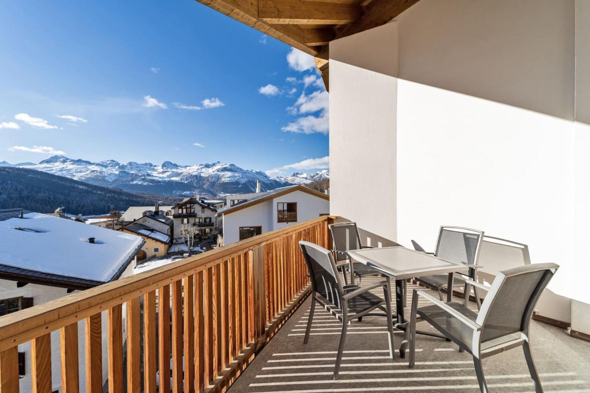 Ferienwohnung Chesa Piz Chalchagn - Pontresina Exterior foto