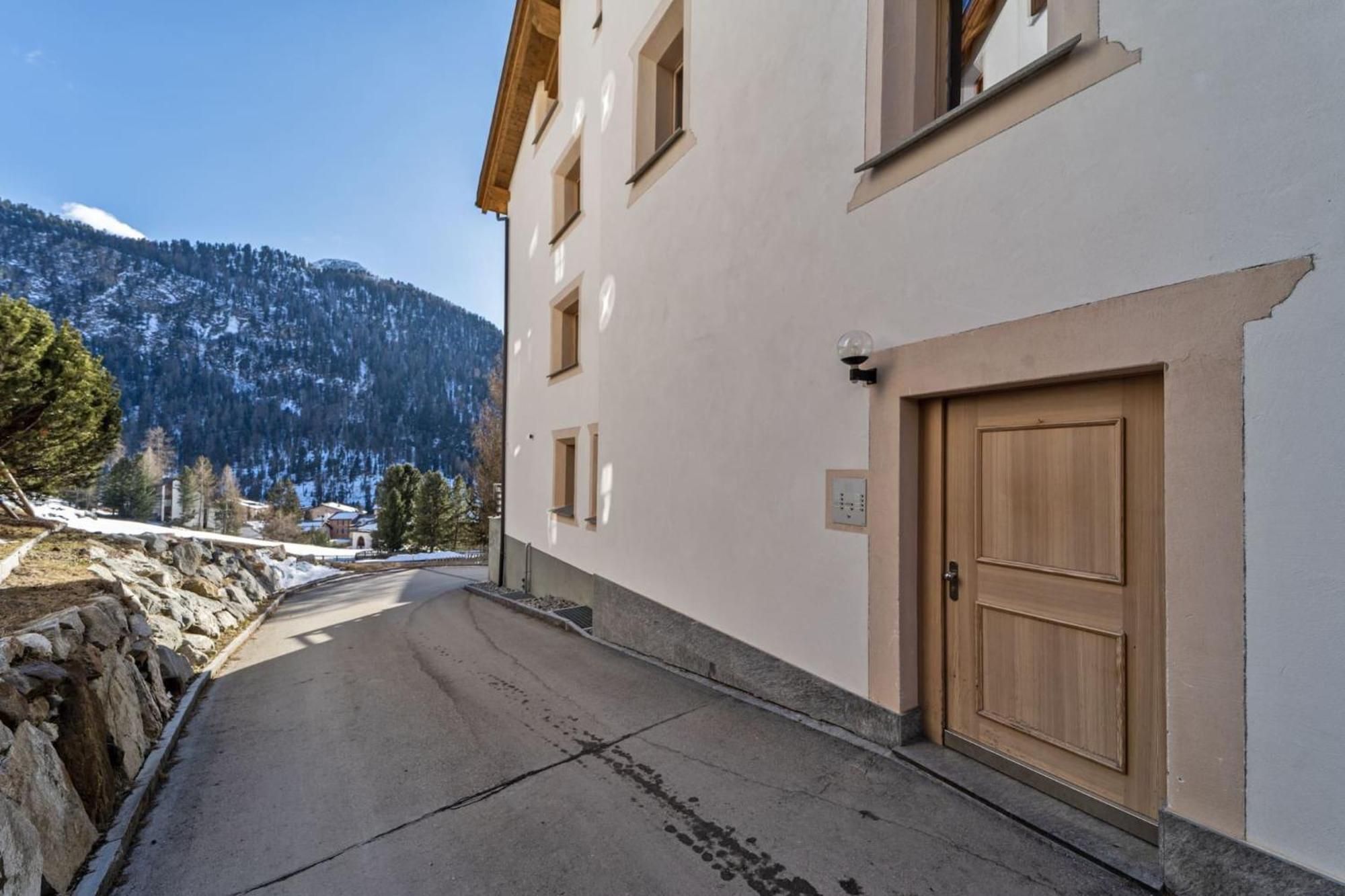 Ferienwohnung Chesa Piz Chalchagn - Pontresina Exterior foto