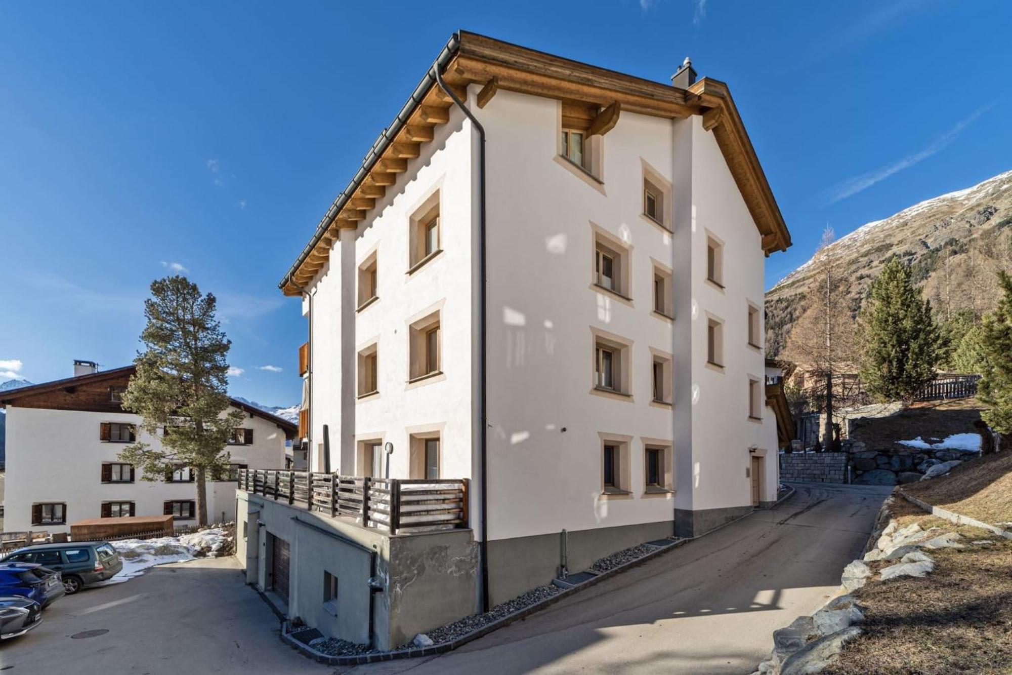 Ferienwohnung Chesa Piz Chalchagn - Pontresina Exterior foto